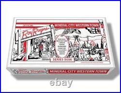 Marx Roy Rogers Mineral City Western Town Play Set Box