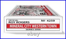 Marx Roy Rogers Mineral City Western Town Play Set Box