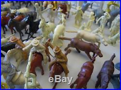 Marx Roy Rogers Ranch Western Farm Pioneers Rin Tin Tin Play Set