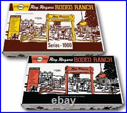 Marx Roy Rogers Rodeo Ranch Play Set Box Series 1000