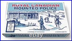 Marx Royal Canadian Mounted Police Play Set Box