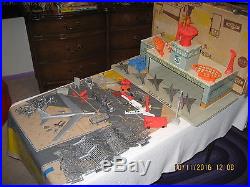 Marx SAC Playset Strategic Air Command # 6013 with box B-52 X4 Air Command +