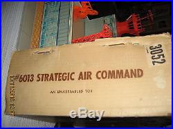 Marx SAC Playset Strategic Air Command # 6013 with box B-52 X4 Air Command +