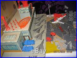 Marx SAC Playset Strategic Air Command # 6013 with box B-52 X4 Air Command +