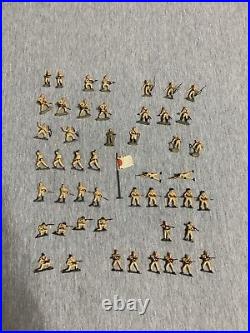 Marx Sands of Iwo Jima Hand Painted Miniature Playset Vintage withOriginal Box