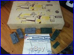 Marx Sears All State American Patrol Play Set Box #6058