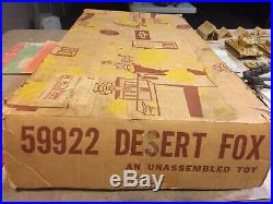 Marx Sears All State Desert Fox Play Set Box#59922