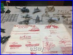 Marx Sears Allstate Army Battleground Play Set Box#5960