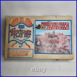 Marx Sears Allstate Heritage Play Set Fort Apache with Box Vintage No. 7959093C