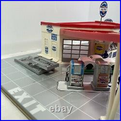 Marx Sears Allstate Service Center Tin Litho Plastic Playset 1971 NOT REPRO