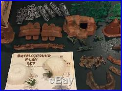 Marx Sears Allstate World War II Play Set Box#5939 Battleground