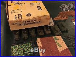 Marx Sears Allstate World War II Play Set Box#5939 Battleground