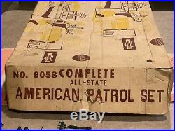 Marx-Sears Battleground American Patrol Play Set Box#6058