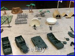Marx-Sears Battleground Iwo Jima Play Set Box#6057