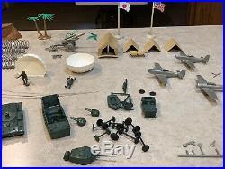 Marx-Sears Battleground Iwo Jima Play Set Box#6057