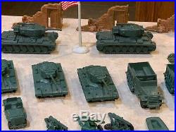 Marx Sears Battleground Tank Battle Set Box#6056