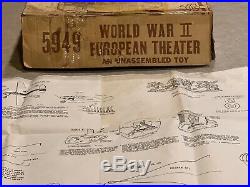 Marx-Sears Battleground World War II Eurpoean Theater Set Box#5949