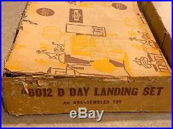 Marx Sears D-Day Battleground Play Set Box#6012