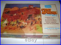 Marx Sears Exclusive Fort Apache Playset # 3686 Sealed Box With Blockhouse