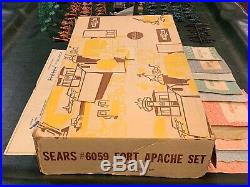 Marx-Sears Fort Apache Play Set Box#6059