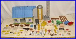 Marx Sears Happi Time Farm Barn Play Set 1960 With Accessories