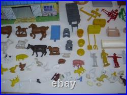 Marx Sears Happi Time Farm Barn Play Set 1960 With Accessories