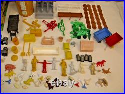 Marx Sears Happi Time Farm Barn Play Set 1960 With Accessories