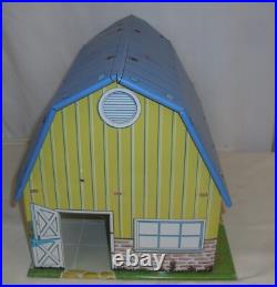 Marx Sears Happi Time Farm Barn Play Set 1960 With Accessories