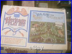 Marx Sears Heritage #79-59098c The Blue And The Gray CIVIL War Playset