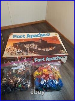 Marx Sears Heritage Fort Apache Playset in Original Box with accessories