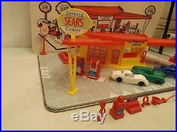 Marx Sears Service Center gas station in original box