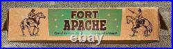 Marx Series 500 Fort Apache Playset Box Only 3647 Mar No Parts Or Pieces