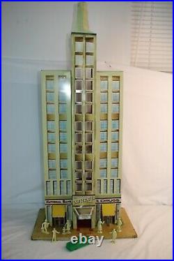 Marx Skyscraper Building Playset, Original