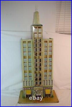 Marx Skyscraper Building Playset, Original