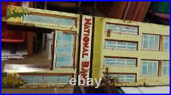 Marx Skyscraper Playset Bank amd RX Drugs Building Sections(2)Front & Sides L@@K