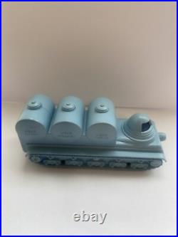 Marx Space Vehicles (3) Blue Operation Moon Base Playset