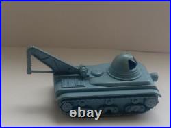 Marx Space Vehicles (3) Blue Operation Moon Base Playset