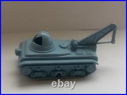Marx Space Vehicles (3) Blue Operation Moon Base Playset