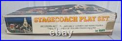Marx Stagecoach Playset In Box