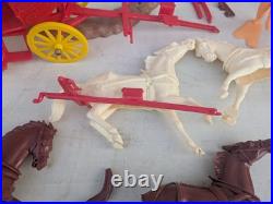 Marx Stagecoach Playset In Box