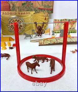 Marx Super Circus Playset #4320 Great Condition All Original with Box 1952