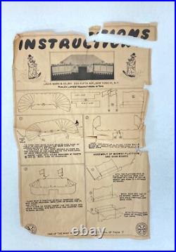 Marx Super Circus Playset #4320 Great Condition All Original with Box 1952