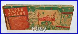 Marx Super Circus Playset #4320 Great Condition All Original with Box 1952
