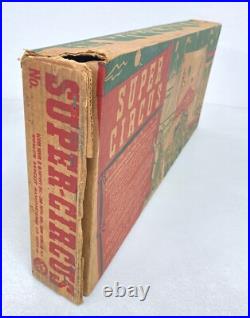 Marx Super Circus Playset #4320 Great Condition All Original with Box 1952