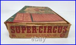 Marx Super Circus Playset #4320 Great Condition All Original with Box 1952