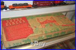 Marx Super Circus Playset No. 4320 Never Used Condition Original Box 1952