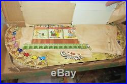 Marx Super Circus Playset No. 4320 Never Used Condition Original Box 1952