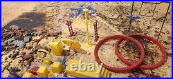 Marx Super Circus Playset Rubber, Plastic Figures And Accessories