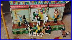 Marx Super Circus Playset Tin Litho Big Top Tent And Accessories