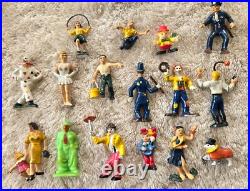 Marx Super Circus Playset with OB, Rings, Lights, Animals, Circus Wagons, & Papers